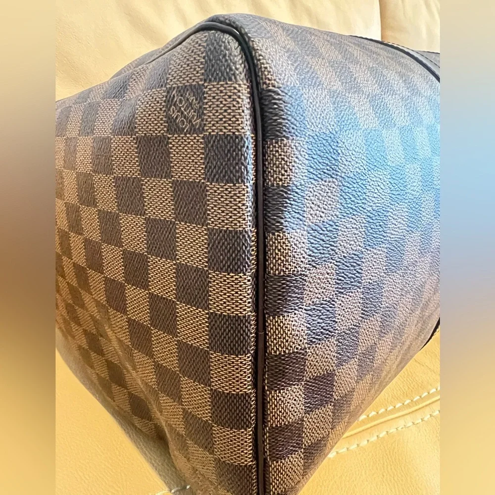 Louis Vuitton Damier Ebene Keepall Bandouliere 50 Travel Bag - Picture 7 of 11
